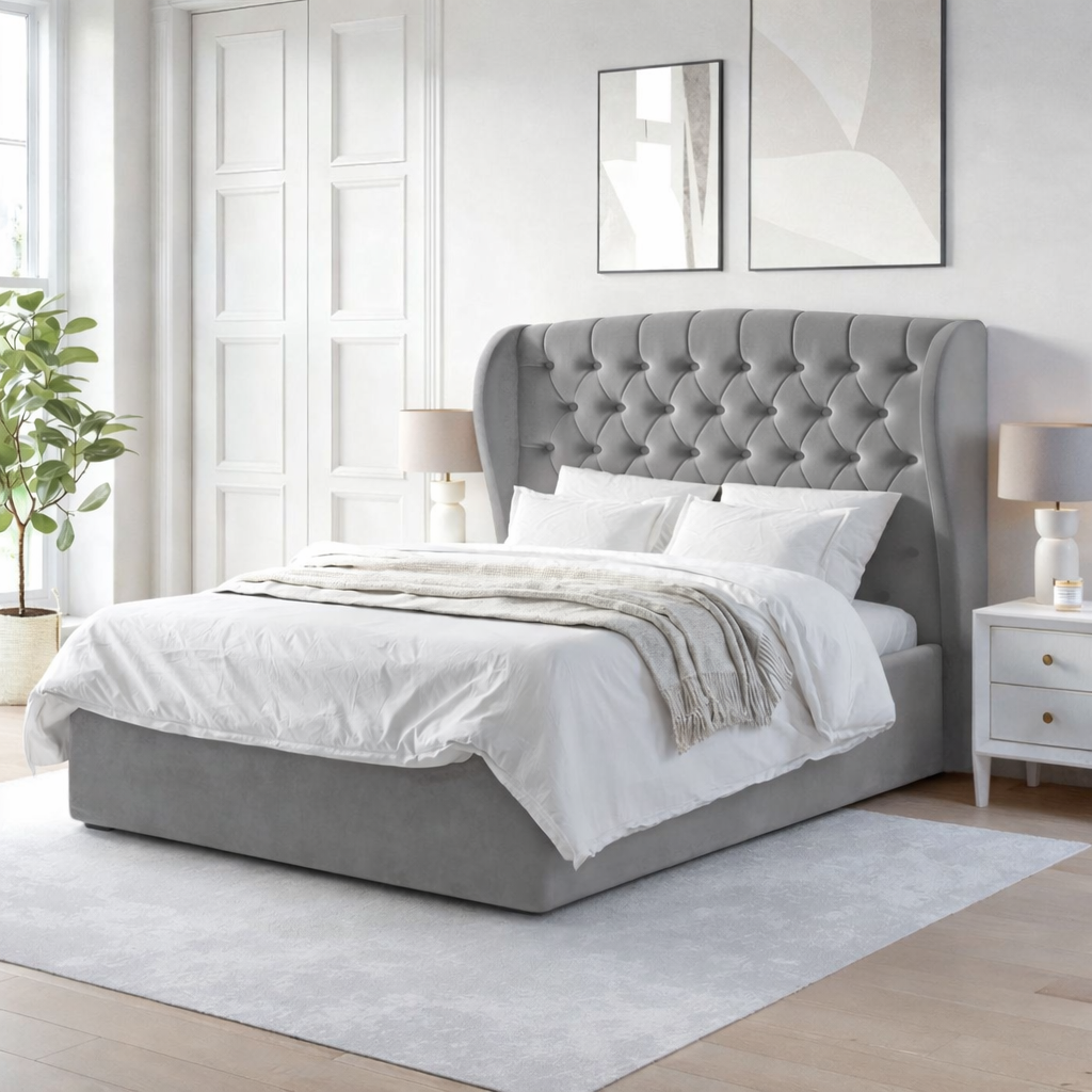 Manhattan Wingback Bed